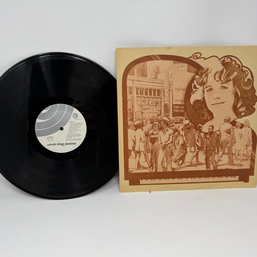 Carole King Fantasy 1973 Vinyl Record LP Album SP 77018